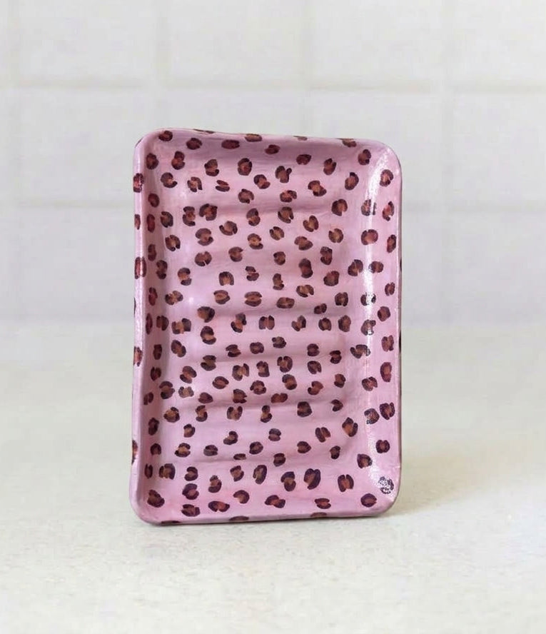 Jabonera Cerámica animal print 💓🫧