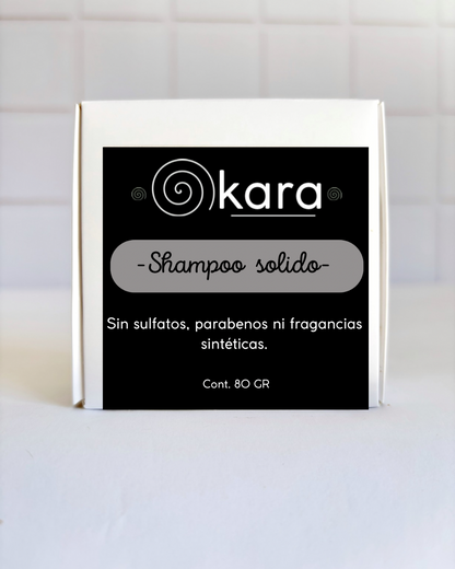 Shampoo de menta y barro negro