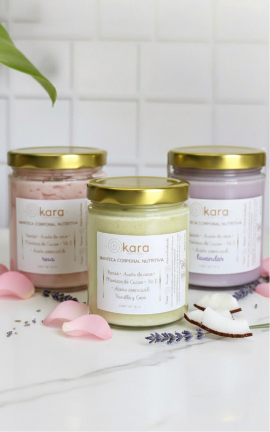 Pack 3 Mantequillas corporales 💜🩷💛
