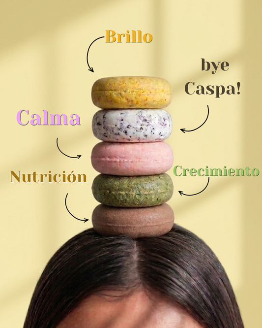 Colección 5 Barras de shampoo 💚