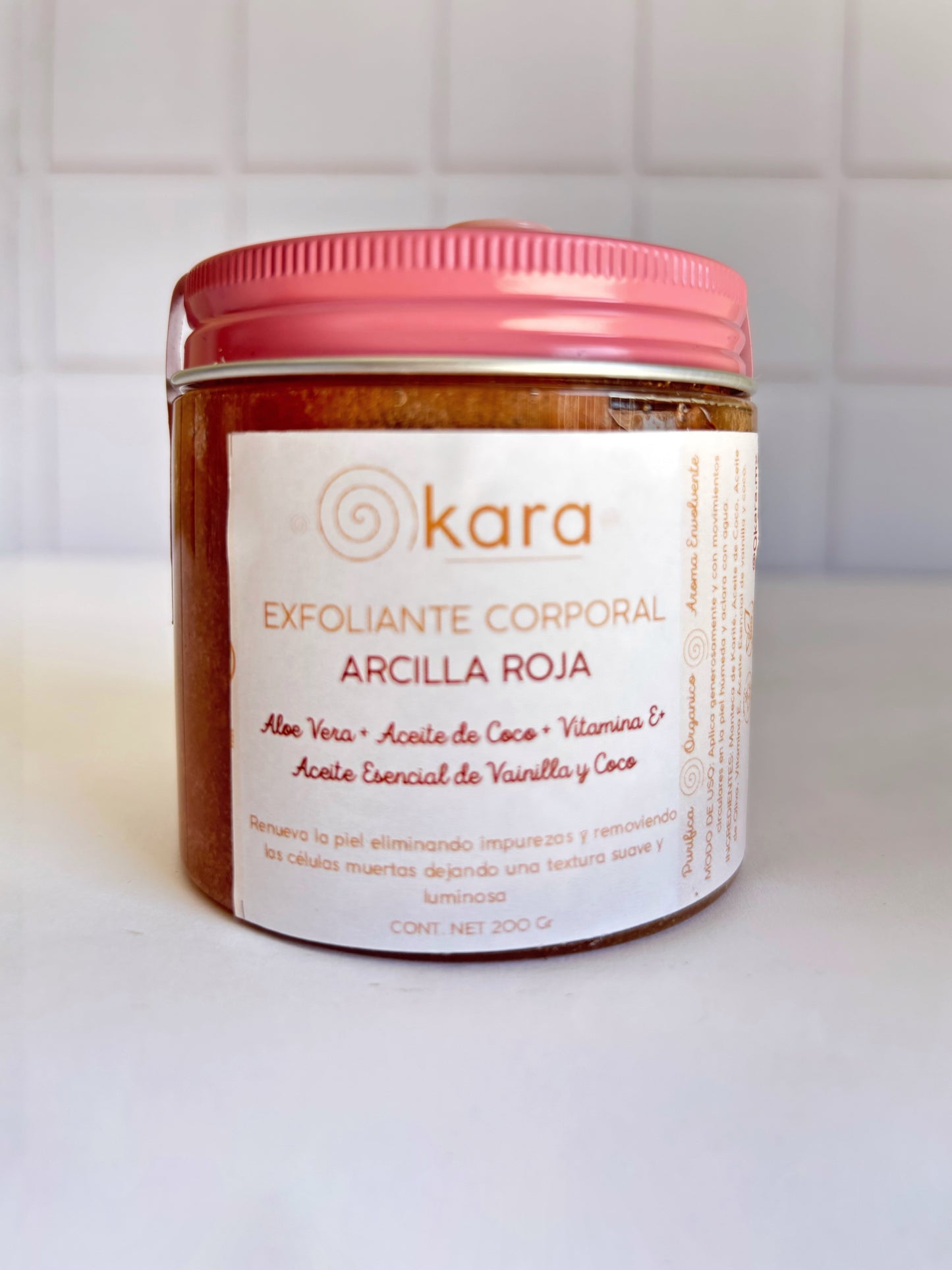 Exfoliante de coco y vainilla