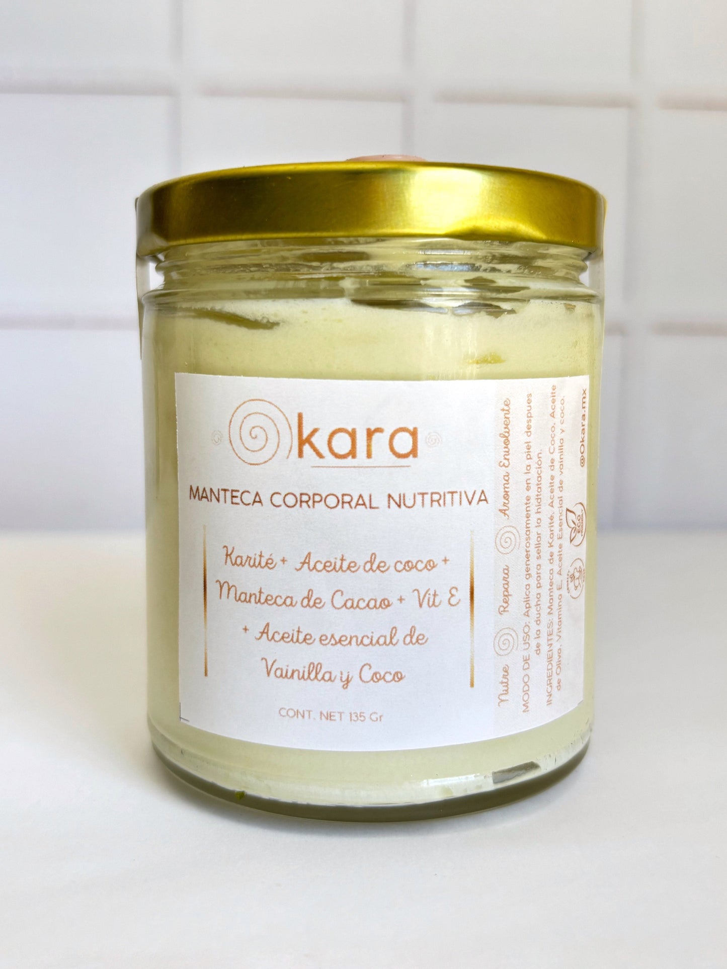 Mantequilla Corporal de coco y vainilla